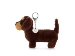 JELLYCAT OT4BCSD - Otto Sausage Dog Bag Charm H: 11 Cm -Touslesprix jellycat ot4bcsd 2