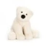 JELLYCAT PE6PBN - Perry Polar Bear Small - L: 16 Cm X L: 10 Cm X H: 19 Cm