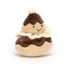 JELLYCAT PRET3PR - Peluche Pretty Patisserie Religieuse - L : 8 Cm X H: 9 Cm