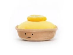 JELLYCAT PRET3TAC - Peluche Pretty Patisserie Tarte Au Citron - L : 10 Cm X H: 5 Cm -Touslesprix jellycat pret3tac peluche pretty patisserie tarte au citron l 10 cm x h 5 cm 8 a 10 cm 1