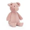 JELLYCAT QUAX3P - Quaxy Pig - L: 10 Cm X L: 14 Cm X H: 26 Cm -Touslesprix jellycat quax3p