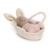 JELLYCAT ROCK4B - Peluche Rock-a-Bye Bunny - L: 11 Cm X L : 9 Cm X H: 19 Cm