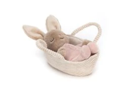 JELLYCAT ROCK4B - Peluche Rock-a-Bye Bunny - L: 11 Cm X L : 9 Cm X H: 19 Cm