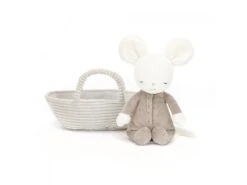 JELLYCAT ROCK4M - Rock-a-Bye Mouse - L: 11 Cm X L: 9 Cm X H: 19 Cm -Touslesprix jellycat rock4m rock a bye mouse l 11 cm x l 9 cm x h 19 cm 1600 1