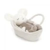 JELLYCAT ROCK4M - Rock-a-Bye Mouse - L: 11 Cm X L: 9 Cm X H: 19 Cm -Touslesprix jellycat rock4m rock a bye mouse l 11 cm x l 9 cm x h 19 cm 1600
