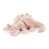 JELLYCAT ROSE1DD - Rose Dragon Huge - L: 18 Cm X L: 66 Cm X H: 19 Cm
