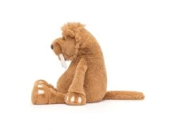 JELLYCAT S2SAB - Stellan Sabre Tooth Tiger H : 16 Cm X L : 17 Cm X L :49 Cm -Touslesprix jellycat s2sab 1