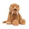 JELLYCAT S2SAB - Stellan Sabre Tooth Tiger H : 16 Cm X L : 17 Cm X L :49 Cm -Touslesprix jellycat s2sab