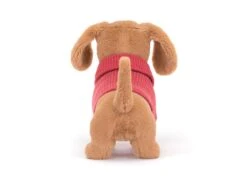 JELLYCAT S3SDP - Sweater Sausage Dog Pink - L: 16 Cm X L: 7 Cm X H: 14 Cm -Touslesprix jellycat s3sdp sweater sausage dog pink l 16 cm x l 7 cm x h 14 cm 1600 2