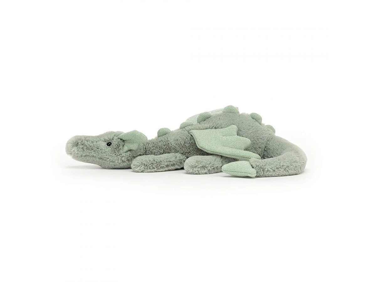 JELLYCAT SAGE6DDLN - Sage Dragon Little - L: 7 Cm X L: 26 Cm X H: 7 Cm 4 JELLYCAT SAGE6DDLN - Sage Dragon Little - L: 7 Cm X L: 26 Cm X H: 7 Cm – Image 2