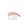 JELLYCAT SASS3N - Sassy Sushi Nigiri H : 4 Cm X L : 7 Cm X L :6 Cm -Touslesprix jellycat sass3n