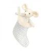JELLYCAT SHIM4SM - Shimmer Stocking Mouse - Dimensions : L : 9 Cmx H : 20 Cm