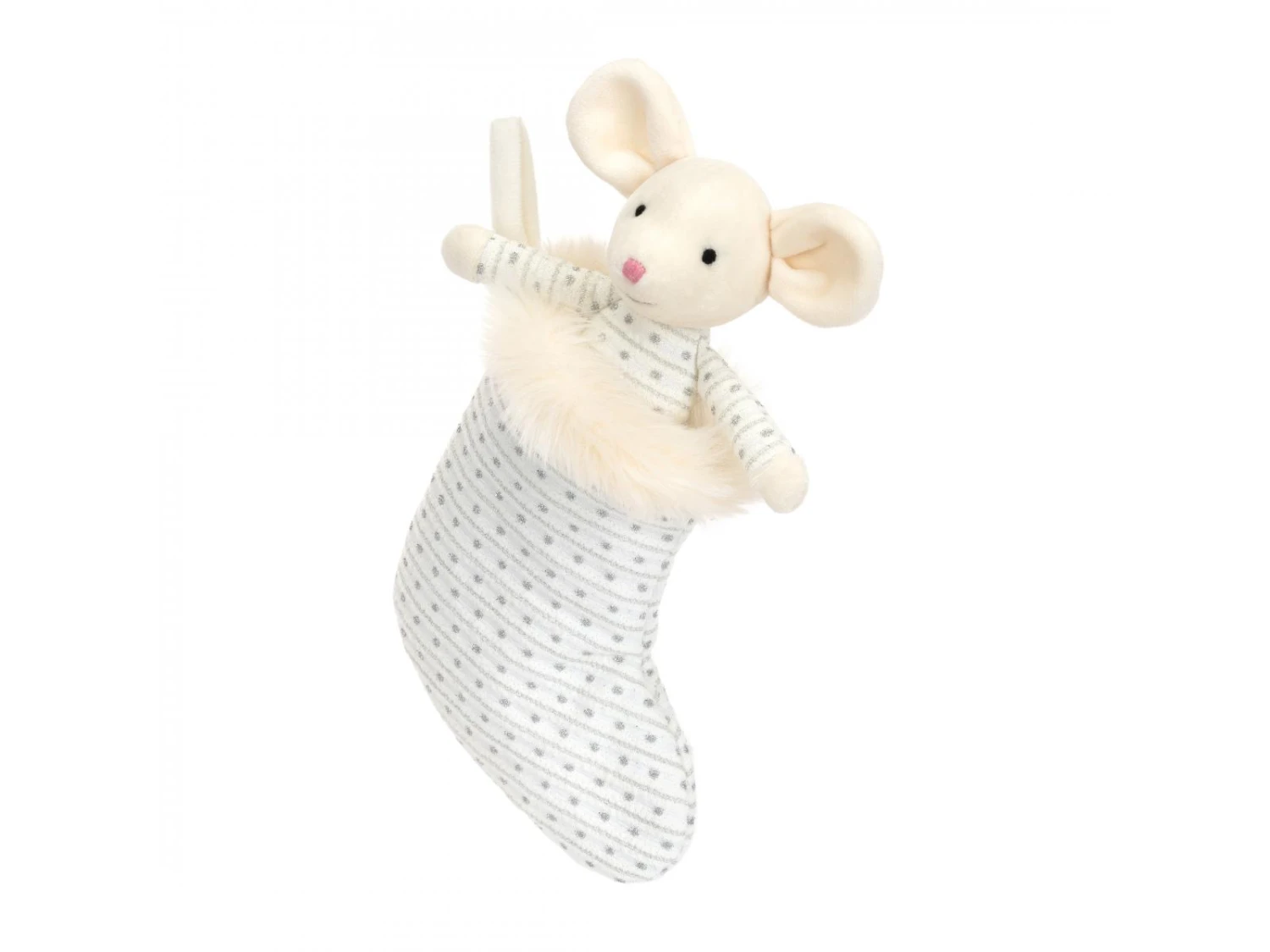 JELLYCAT SHIM4SM - Shimmer Stocking Mouse - Dimensions : L : 9 Cmx H : 20 Cm 3 JELLYCAT SHIM4SM - Shimmer Stocking Mouse - Dimensions : L : 9 Cmx H : 20 Cm