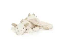 JELLYCAT SNW1DD - Peluche Snow Dragon Huge - L: 18 Cm X L : 19 Cm X H: 66 Cm