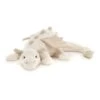 JELLYCAT SNW2DD - Peluche Snow Dragon - L : 50 Cm X H: 12 Cm -Touslesprix jellycat snw2dd