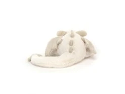 JELLYCAT SNW6DDL - Peluche Snow Dragon Little - L: 7 Cm X L : 26 Cm X H: 7 Cm -Touslesprix jellycat snw6ddl 1