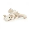 JELLYCAT SNW6DDL - Peluche Snow Dragon Little - L: 7 Cm X L : 26 Cm X H: 7 Cm -Touslesprix jellycat snw6ddl peluche snow dragon little l 7 cm x l 26 cm x h 7 cm 1400