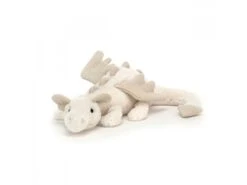 JELLYCAT SNW6DDL - Peluche Snow Dragon Little - L: 7 Cm X L : 26 Cm X H: 7 Cm