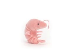 JELLYCAT SSEA6SH - Peluche Sensational Seafood Shrimp - L : 8 Cm X H: 6 Cm
