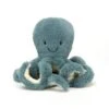 JELLYCAT STB4OC - Peluche Storm Octopus Baby - L: 7 Cm X L : 7 Cm X H: 14 Cm
