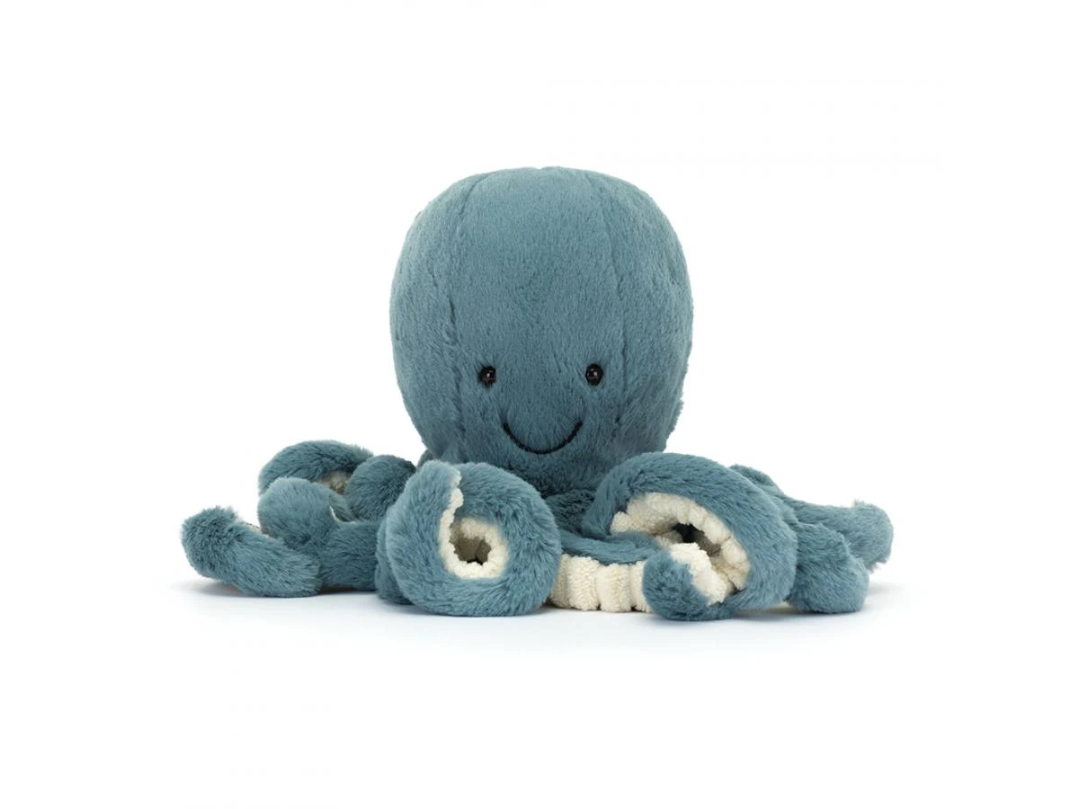 JELLYCAT STL2OC - Peluche Storm Octopus Little - L: 11 Cm X L : 11 Cm X H: 23 Cm 4 JELLYCAT STL2OC - Peluche Storm Octopus Little - L: 11 Cm X L : 11 Cm X H: 23 Cm – Image 2