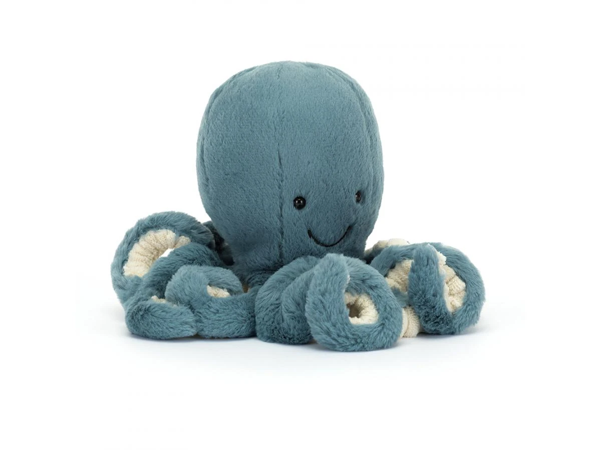 JELLYCAT STL2OC - Peluche Storm Octopus Little - L: 11 Cm X L : 11 Cm X H: 23 Cm 3 JELLYCAT STL2OC - Peluche Storm Octopus Little - L: 11 Cm X L : 11 Cm X H: 23 Cm