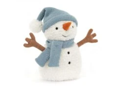 JELLYCAT SWM4S - Sammie Snowman - H : 22 Cm X L : 13 Cm