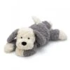 JELLYCAT TM6SDN - Tumblie Sheep Dog Medium - L: 11 Cm X L: 35 Cm X H: 12 Cm