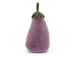 JELLYCAT VV2A - Vivacious Vegetable Aubergine Large H : 22 Cm X L : 22 Cm X L :40 Cm -Touslesprix jellycat vv2a 1