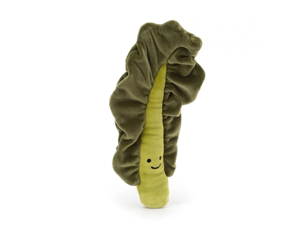 JELLYCAT VV6KL - Peluche Vivacious Vegetable Kale Leaf - L : 7 Cm X H: 21 Cm 3 JELLYCAT VV6KL - Peluche Vivacious Vegetable Kale Leaf - L : 7 Cm X H: 21 Cm