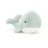 JELLYCAT WAV6G - Wavelly Whale Grey - L: 6 Cm X L: 13 Cm X H: 8 Cm