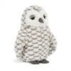 JELLYCAT WOOD2O - Woodrow Owl (white) - L: 13 Cm X L: 12 Cm X H: 24 Cm