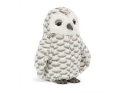 JELLYCAT WOOD2O - Woodrow Owl (white) - L: 13 Cm X L: 12 Cm X H: 24 Cm