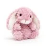 JELLYCAT YUM6BTP - Peluche Yummy Bunny Tulip Pink - L : 9 Cm X H: 13 Cm