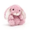 JELLYCAT YUM6BTPN - Yummy Bunny Tulip Pink - L: 7 Cm X L: 9 Cm X H: 13 Cm -Touslesprix jellycat yum6btpn