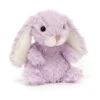 JELLYCAT YUM6LAVB - Peluche Yummy Bunny Lavender - L: 9 Cm X L : 8 Cm X H: 15 Cm