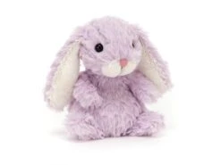 JELLYCAT YUM6LAVB - Peluche Yummy Bunny Lavender - L: 9 Cm X L : 8 Cm X H: 15 Cm